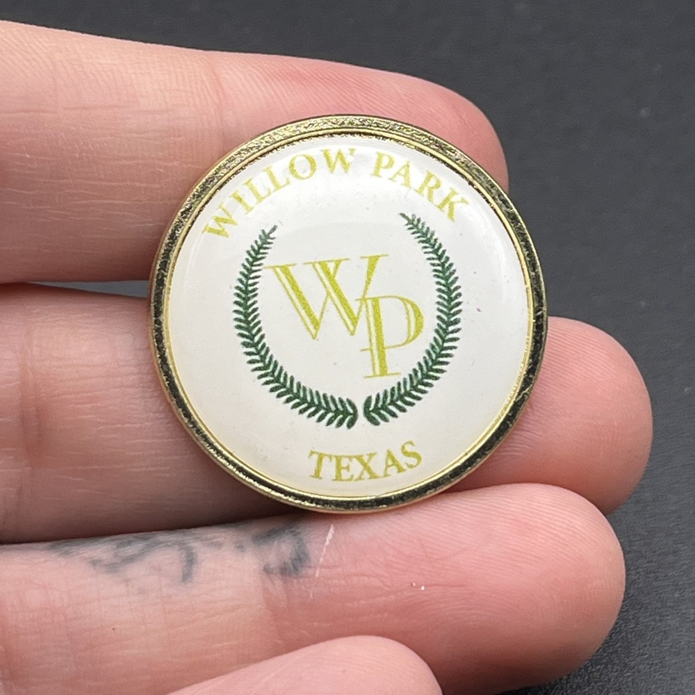 Willow Park Texas City‎ Lapel Hat Pin